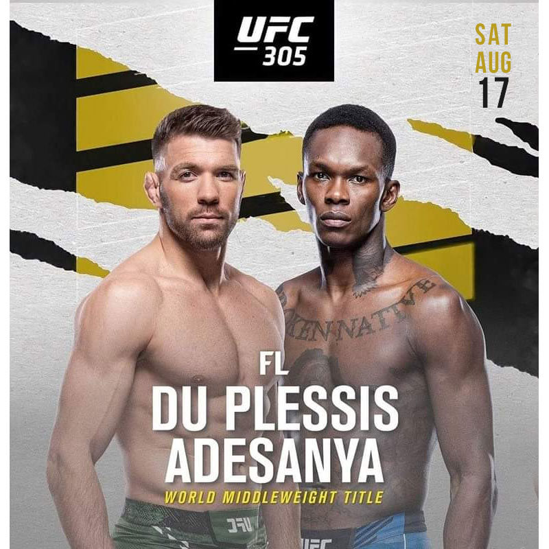 UFC 305: Du Plessis vs. Adesanya